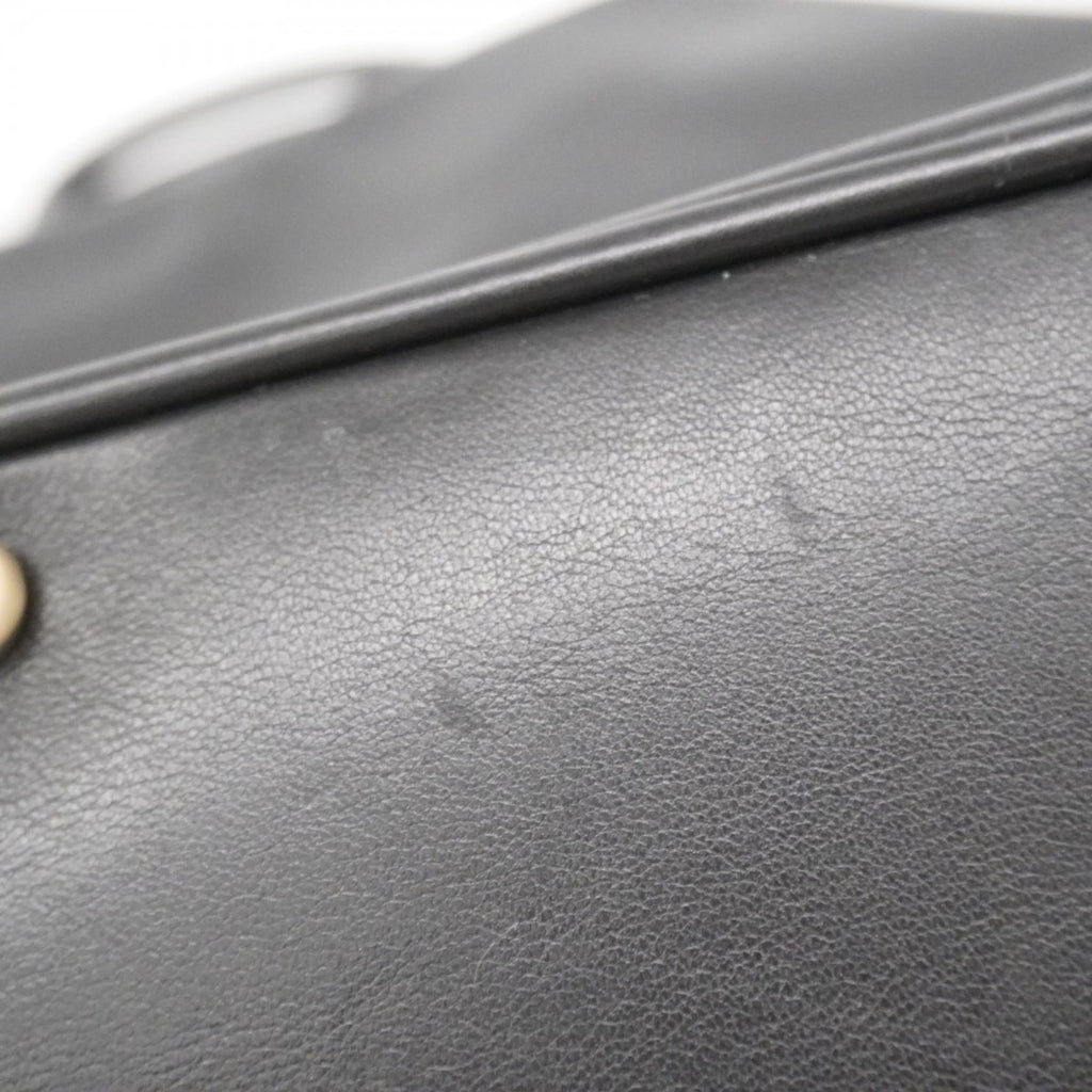 Chanel Black Leather Tote Bag (Pre-Owned)