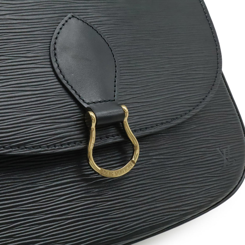 Louis Vuitton Epi Black Noir Epi Leather Pochette Shoulder Bag (Pre-Owned)