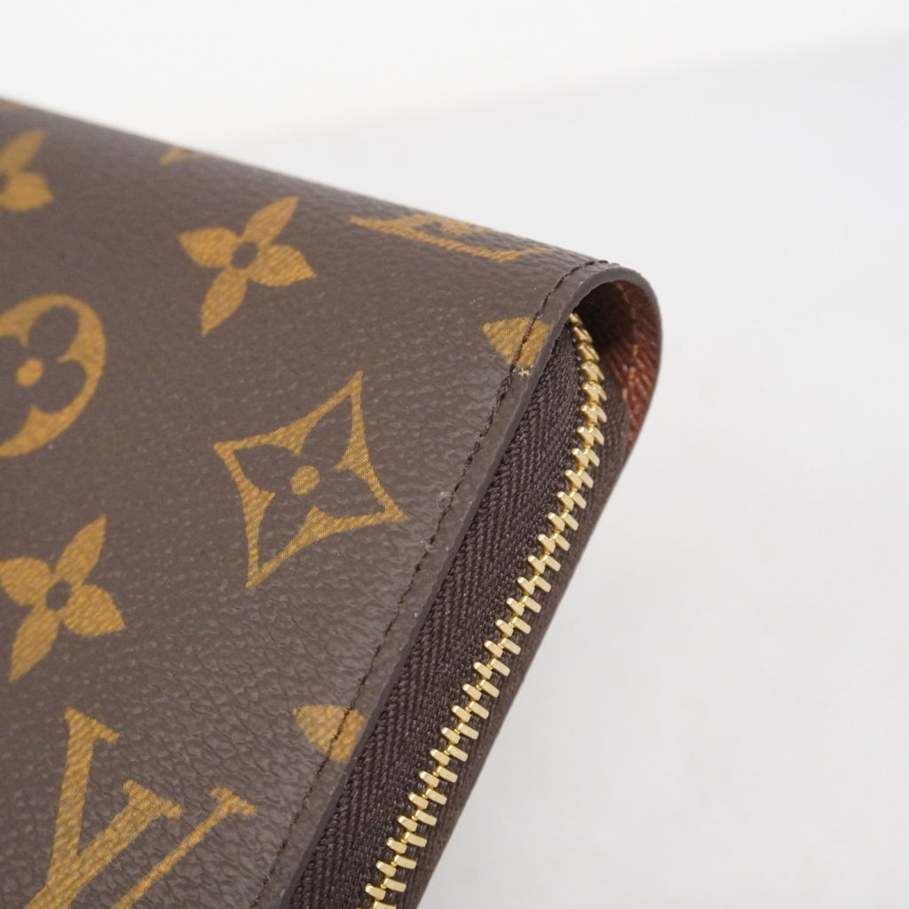 Louis Vuitton Brown Long Wallet (Bi-Fold) (Pre-Owned)