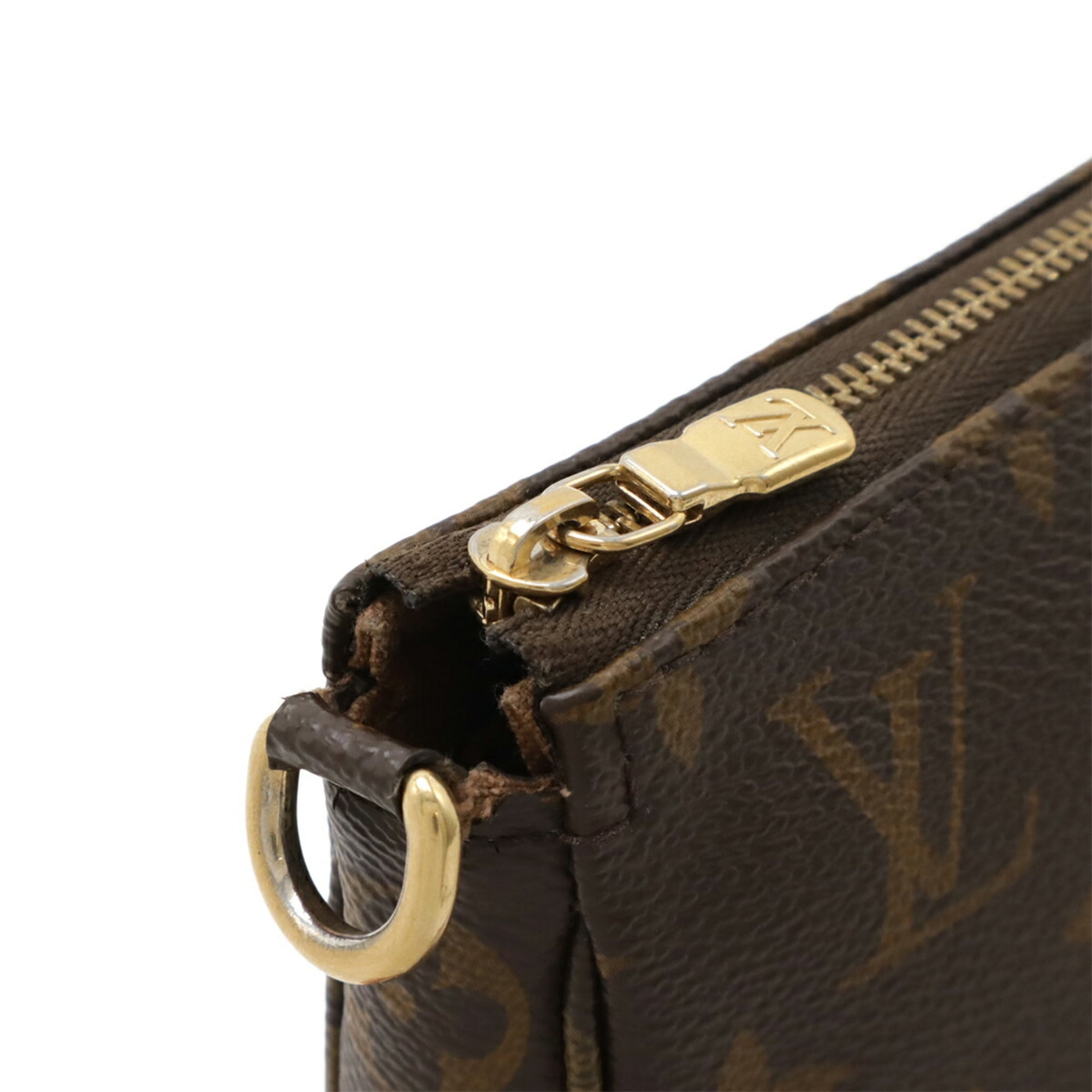 Louis Vuitton Monogram Brown Monogram Pochette (Pre-Owned)