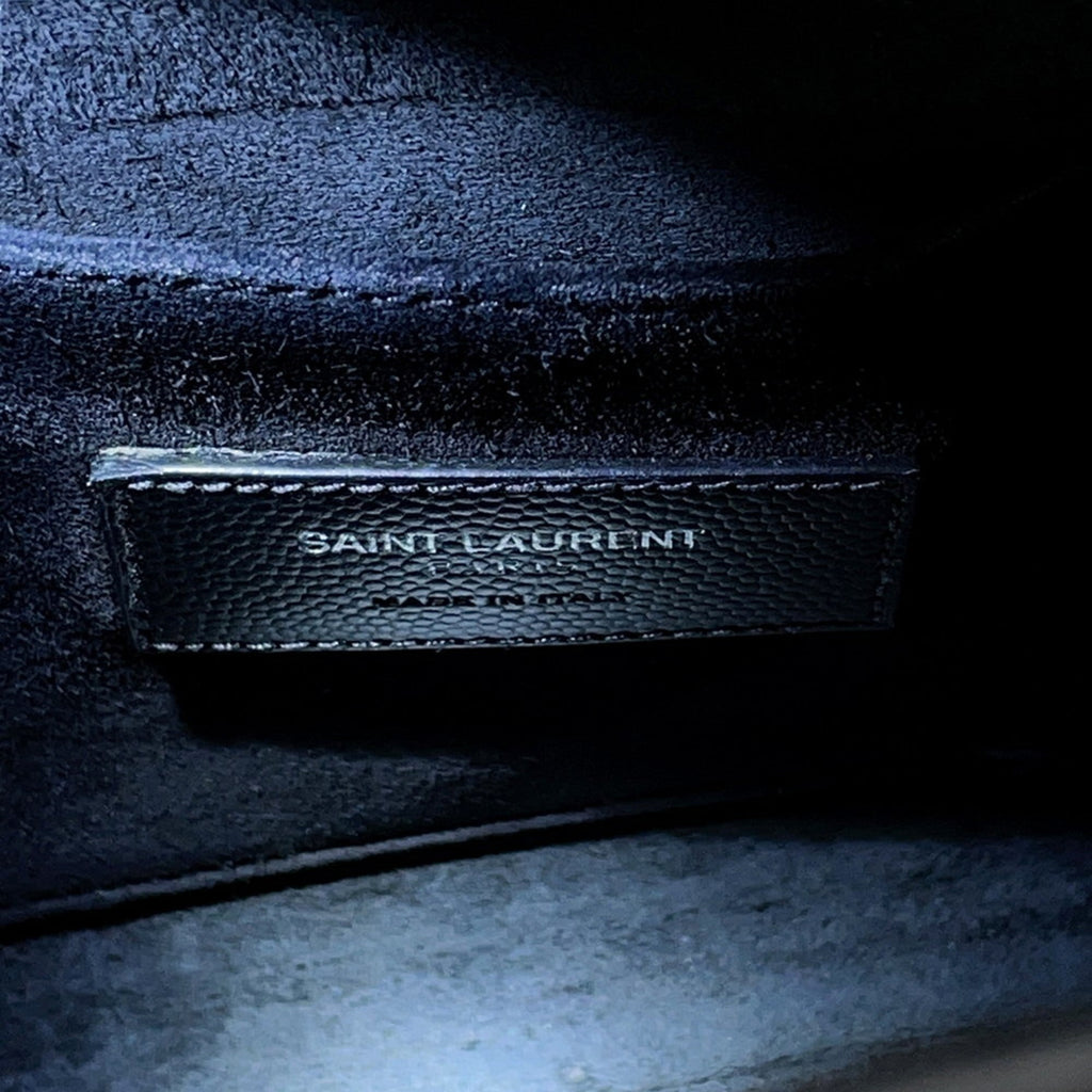 Yves Saint Laurent Black Leather Handbag (Pre-Owned)