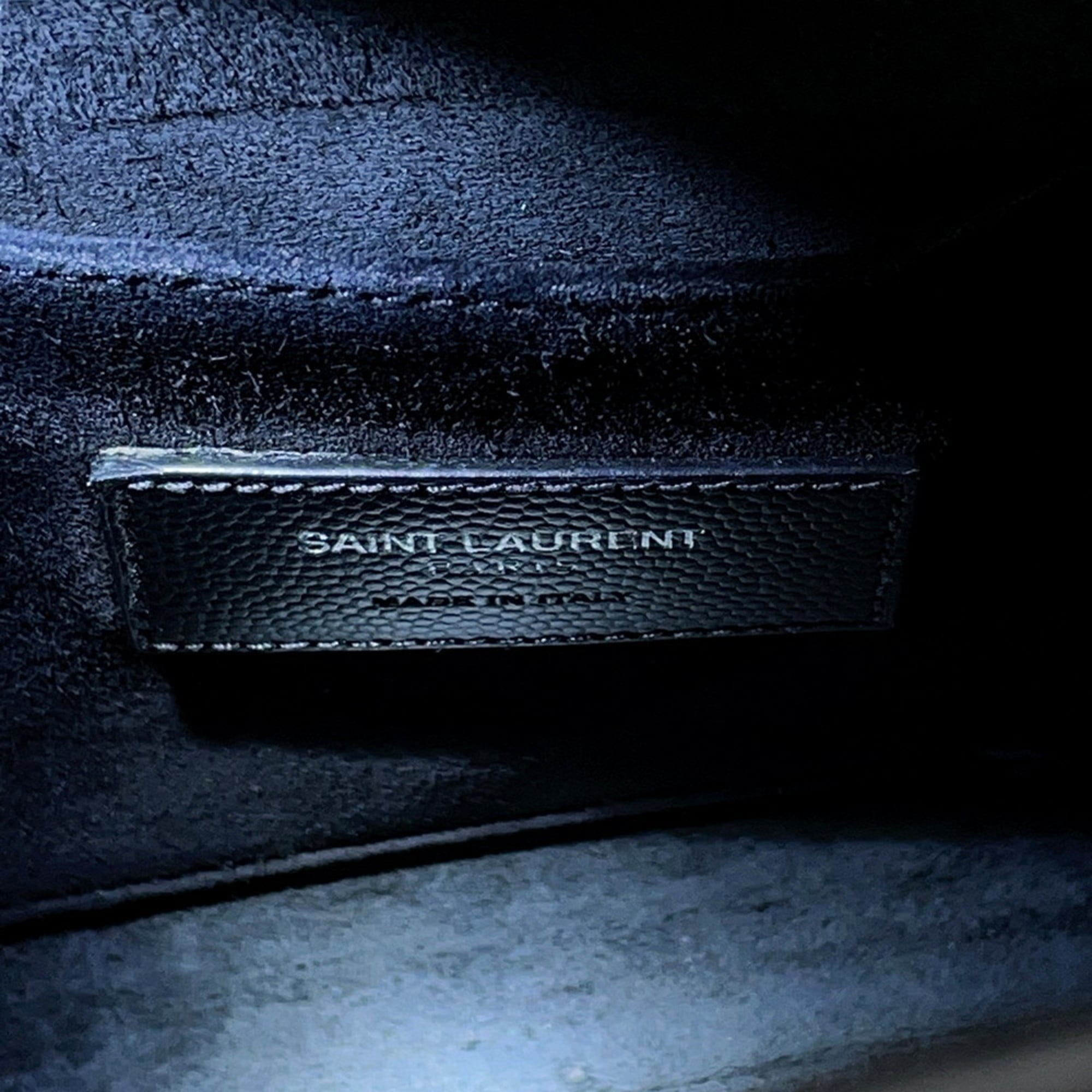 Yves Saint Laurent Black Leather Handbag (Pre-Owned)