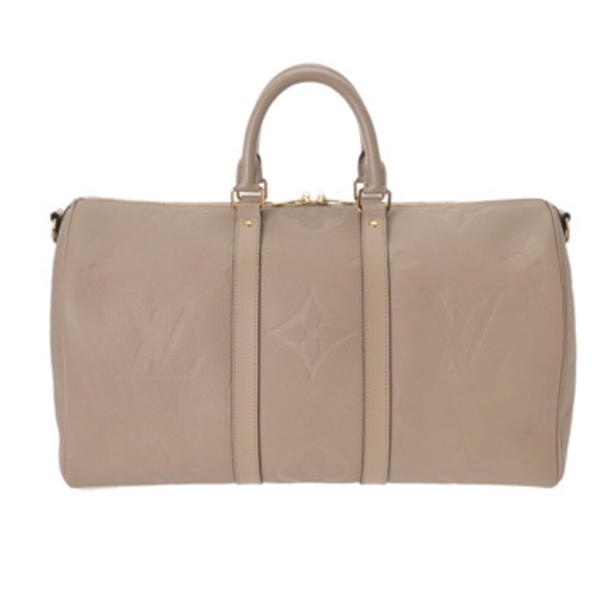 Louis Vuitton Tourterelle Monogram Canvas Boston Bag (Pre-Owned)