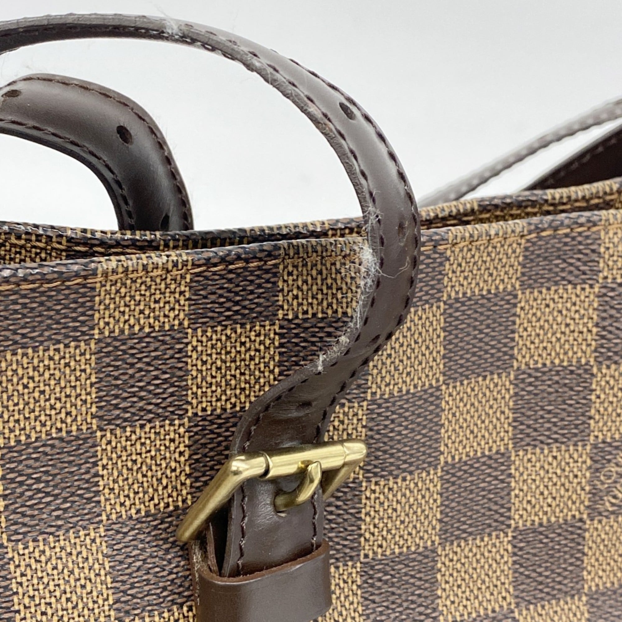 Louis Vuitton Brown Ebene Shoulder Bag (Pre-Owned)