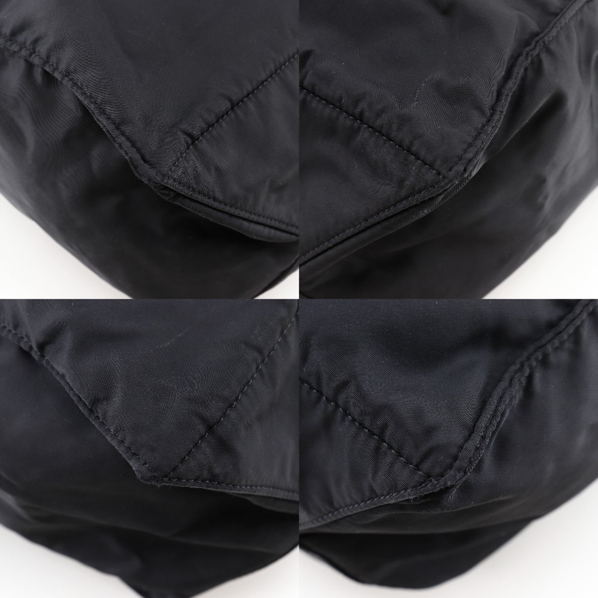 Prada Black Nylon Tote Bag (Pre-Owned)