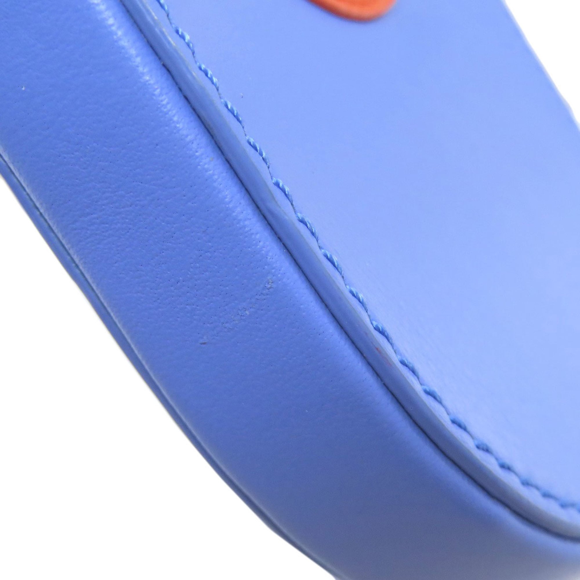 Tory Burch Blue Leather Shoulder Bag (Pre-Owned)