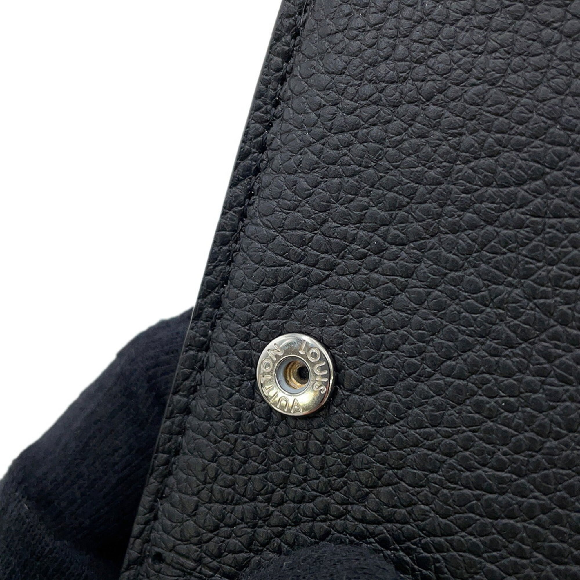 Louis Vuitton Dot Infinity (Yayoi Kusama) Black Noir Monogram Empreinte Wallet (Bi-Fold) (Pre-Owned)