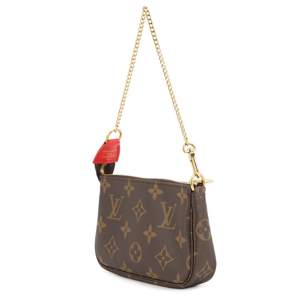 Louis Vuitton Monogram Red Color Monogram Pochette (Pre-Owned)