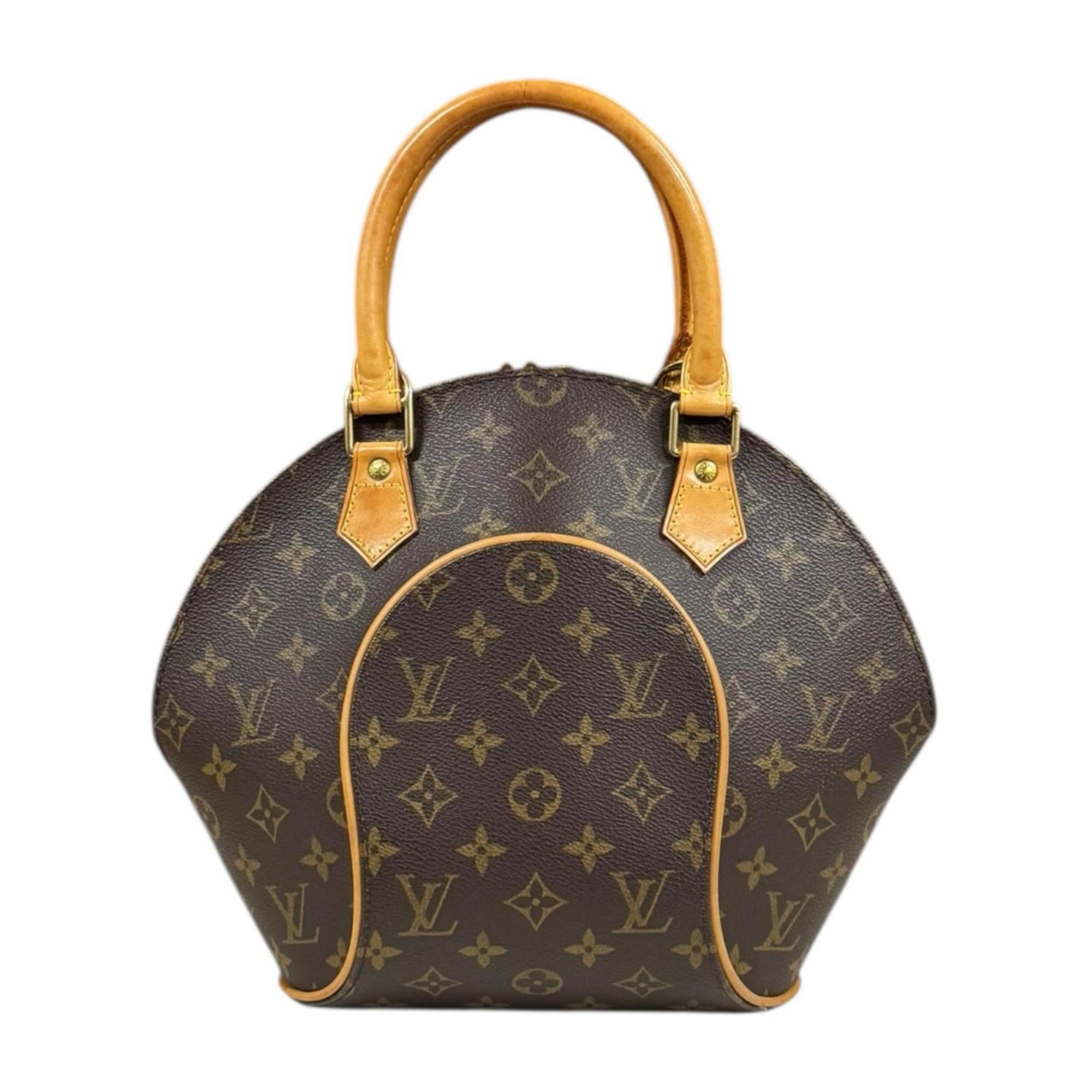 Louis Vuitton Brown Monogram Canvas Handbag (Pre-Owned)