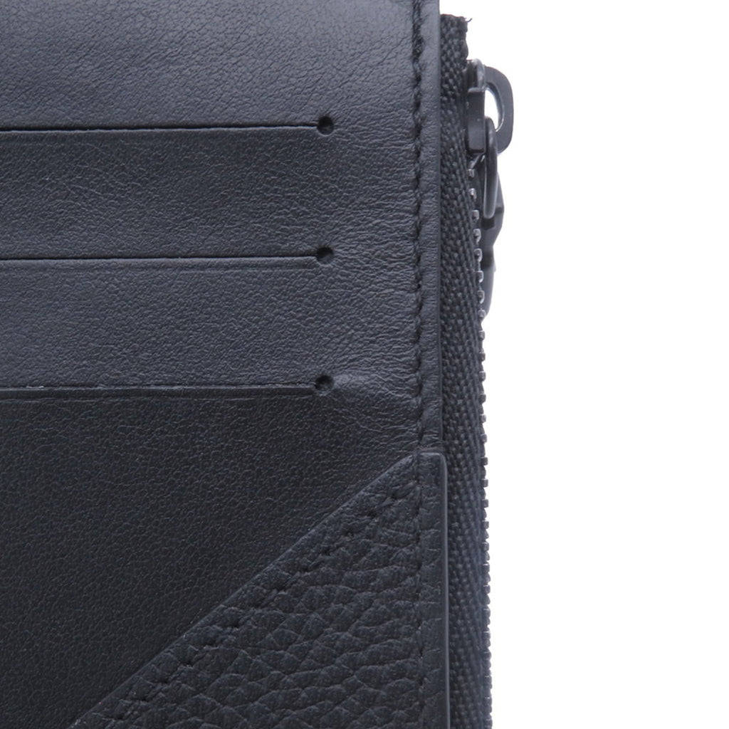 Louis Vuitton Black Noir Leather Coin Purse/Coin Case (Pre-Owned)
