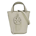 Tory Burch White Leather Handbag Shoulder Bag (Pre-Owned)