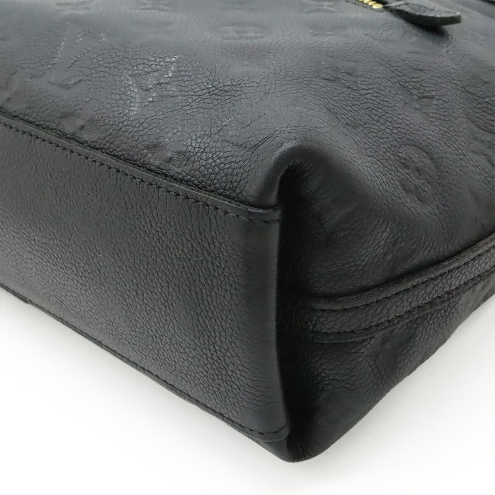 Louis Vuitton Black Noir Monogram Empreinte Handbag Shoulder Bag Tote Bag (Pre-Owned)