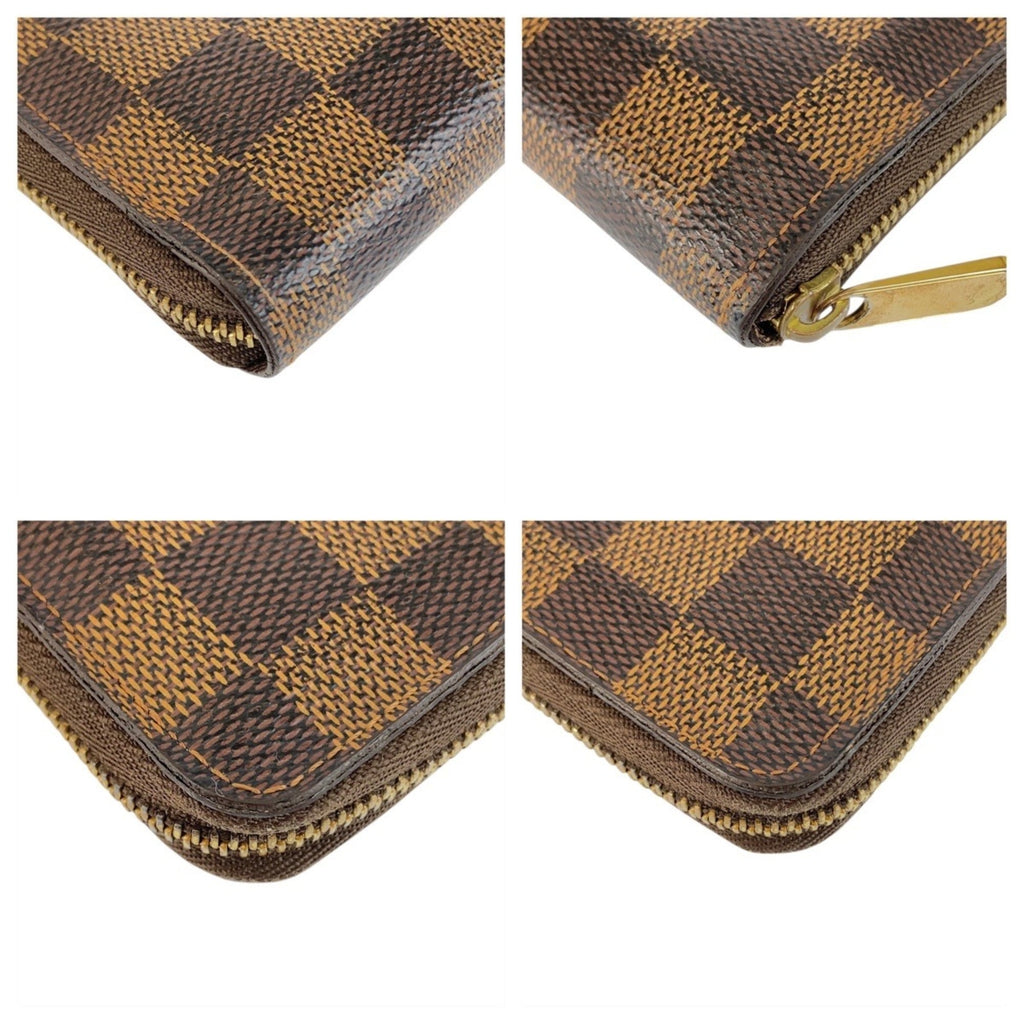 Louis Vuitton Brown Damier Canvas Damier Canvas Coin Purse/Coin Case (Pre-Owned)