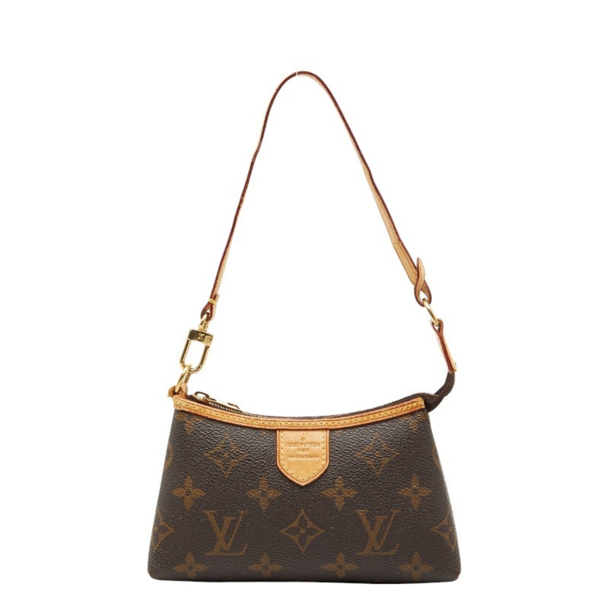 Louis Vuitton Brown Pvc Leather Pochette Pouch (Pre-Owned)