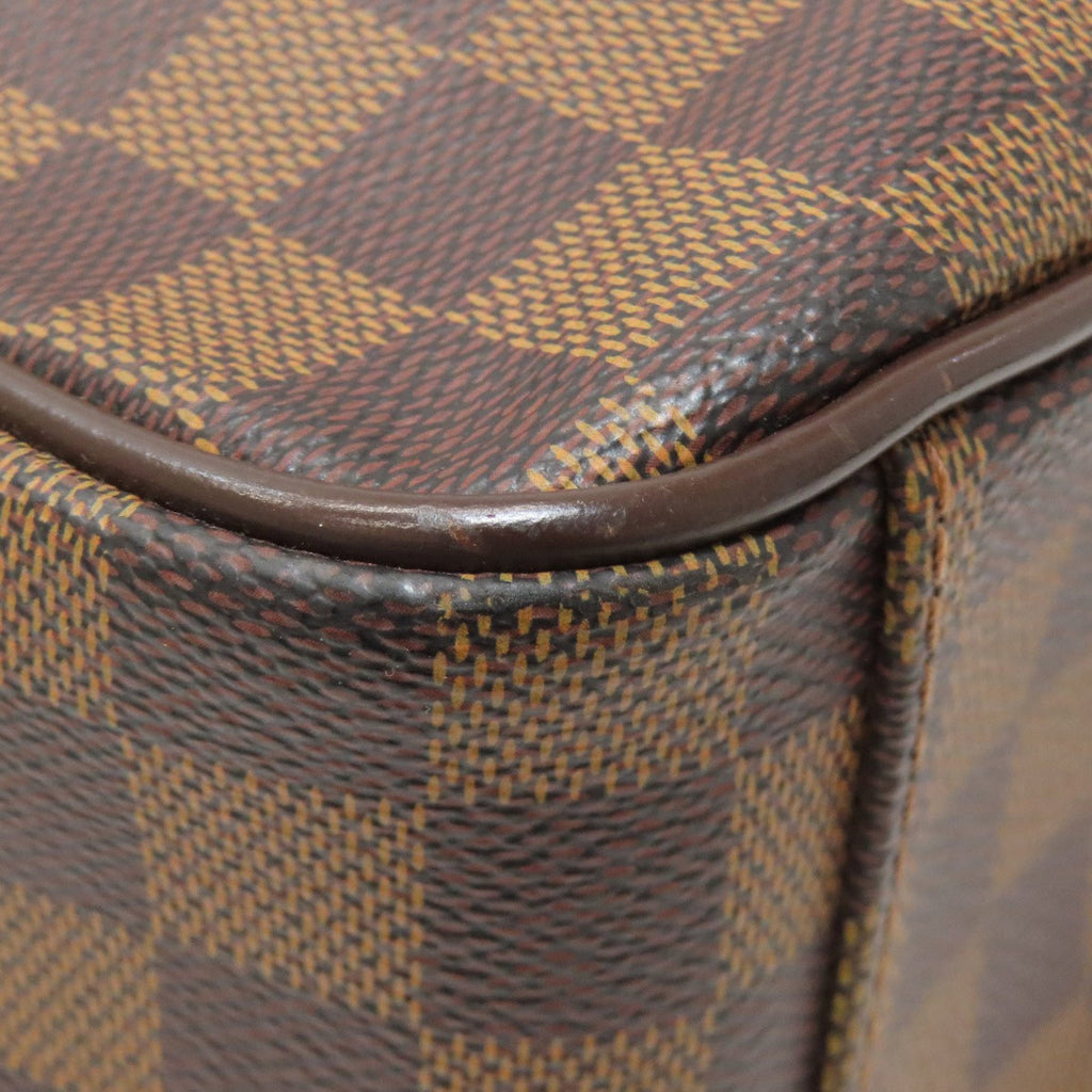 Louis Vuitton Damier Canvas Ebene Damier Canvas Shoulder Bag (Pre-Owned)