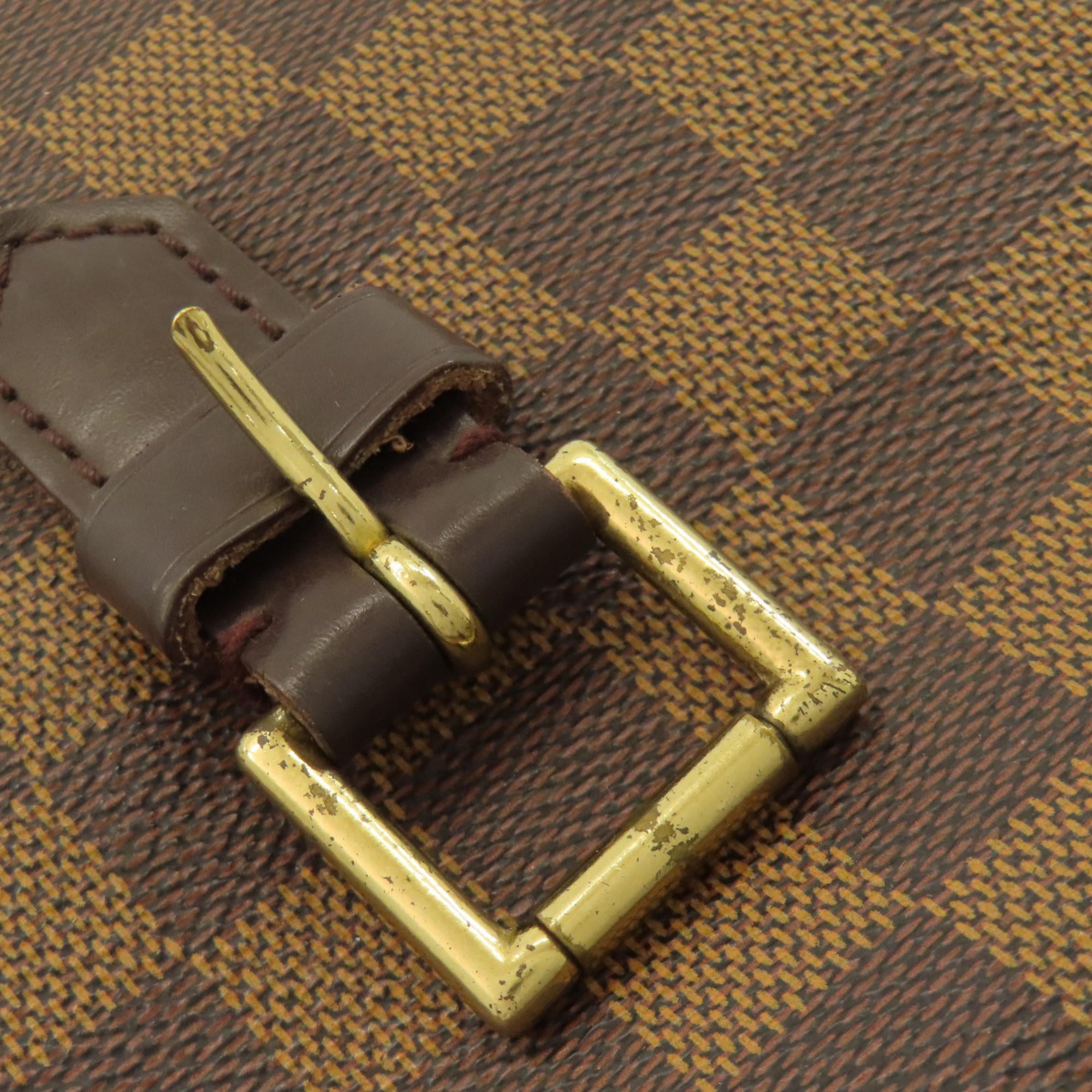 Louis Vuitton Damier Canvas Ebene Damier Canvas Backpack (Pre-Owned)