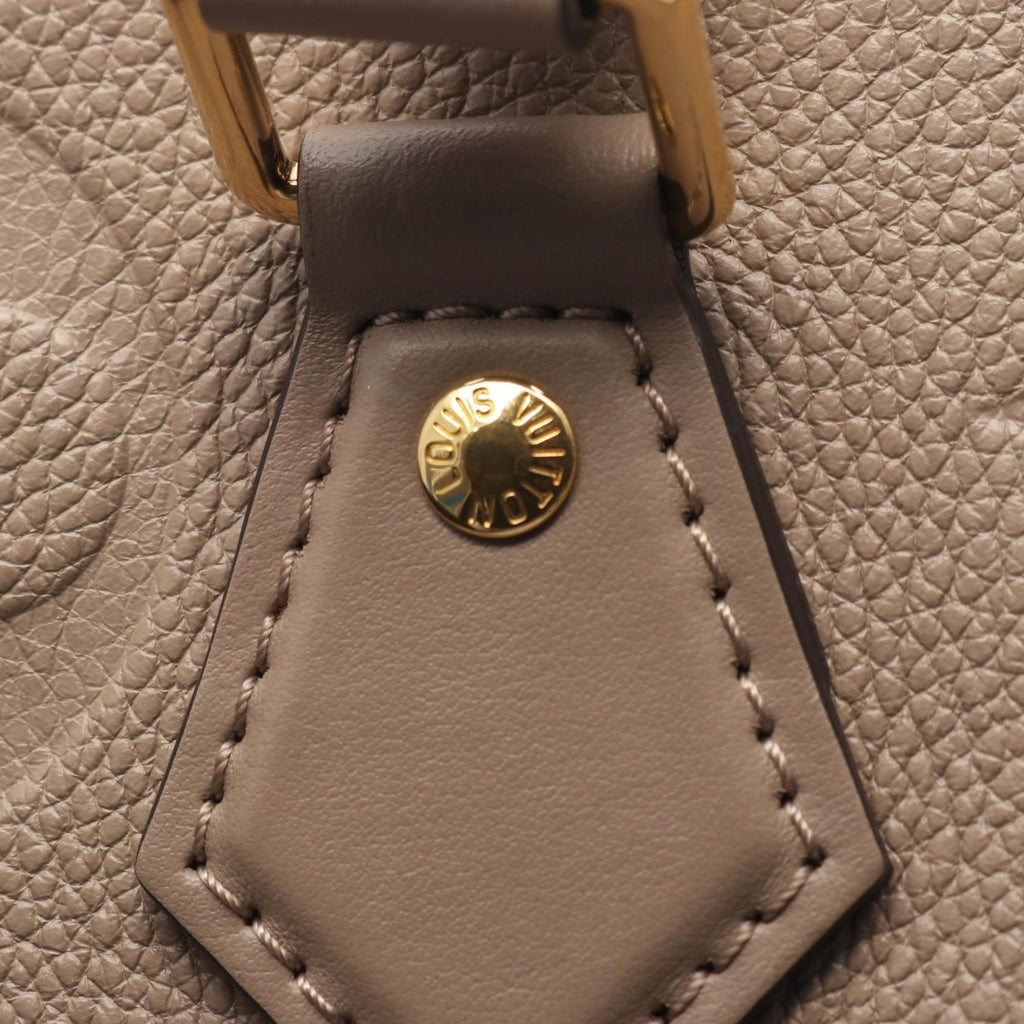 Louis Vuitton Beige Tourterelle Monogram Empreinte Handbag (Pre-Owned)