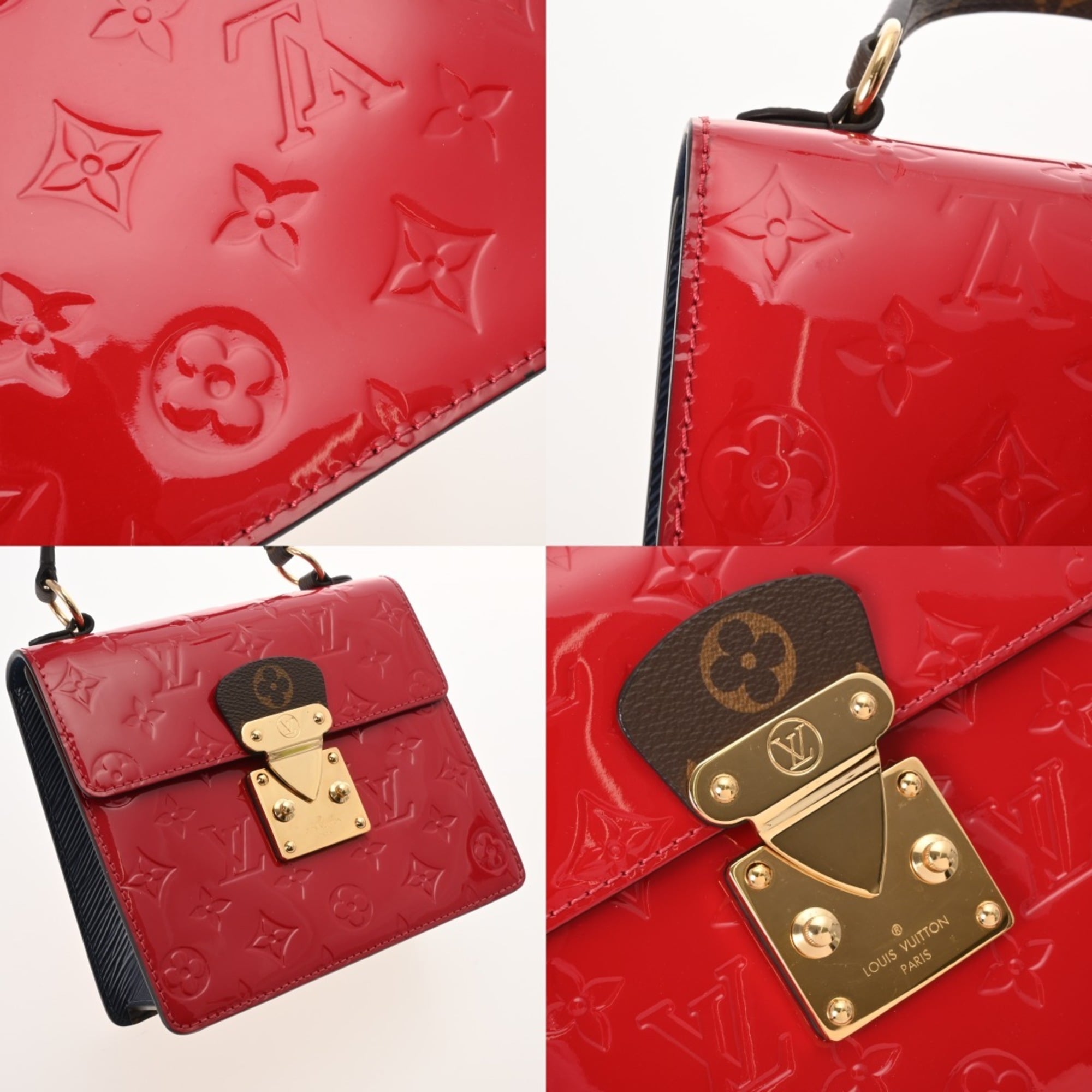 Louis Vuitton Sacrlet Monogram Vernis Handbag (Pre-Owned)