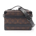 Louis Vuitton Black Brown Monogram Leather Handbag (Pre-Owned)