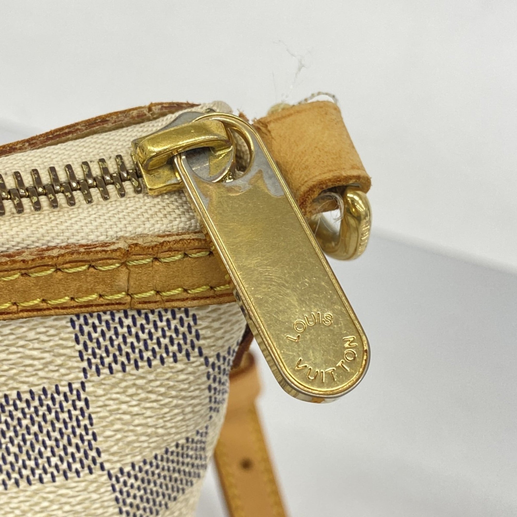 Louis Vuitton White Shoulder Bag (Pre-Owned)