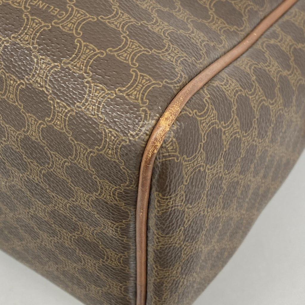 Celine Brown Pvc Handbag (Pre-Owned)