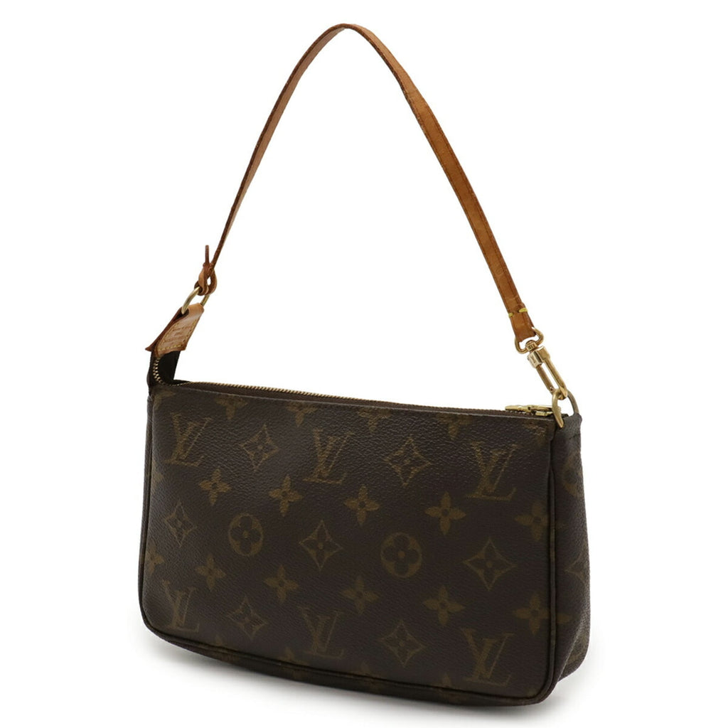 Louis Vuitton Monogram Brown Monogram Handbag Pochette (Pre-Owned)