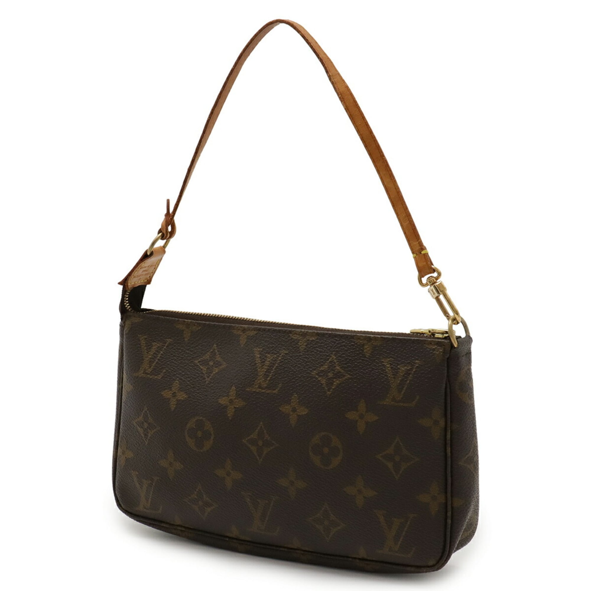 Louis Vuitton Monogram Brown Monogram Handbag Pochette (Pre-Owned)