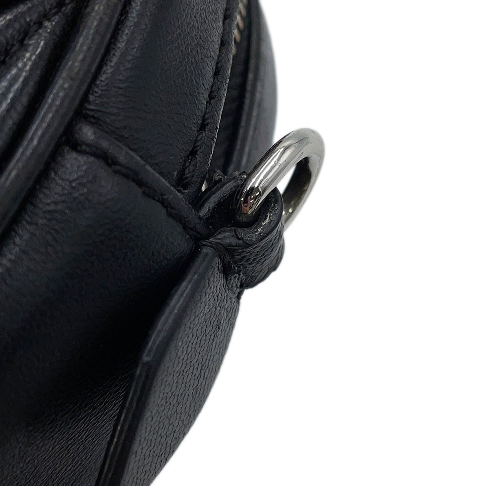 Miu Miu Matelasse Black Shoulder Bag (Pre-Owned)