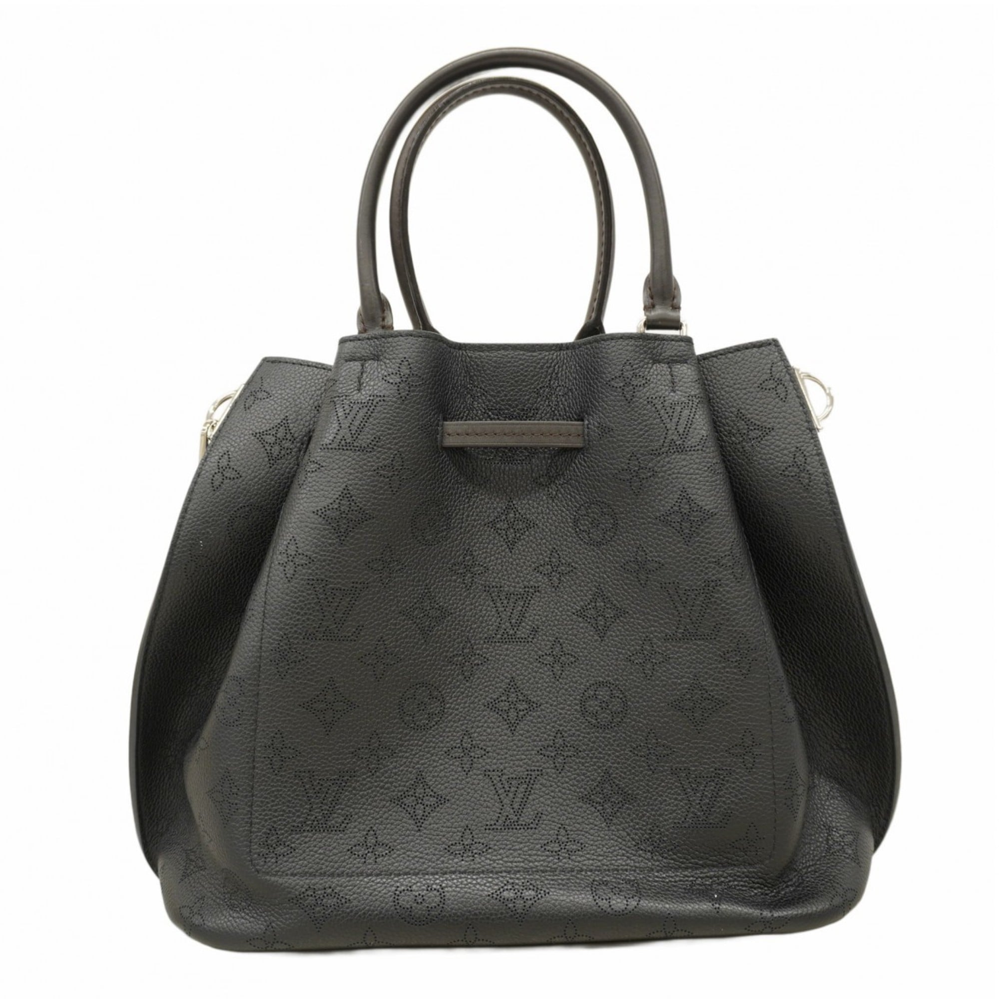 Louis Vuitton Noir Handbag (Pre-Owned)