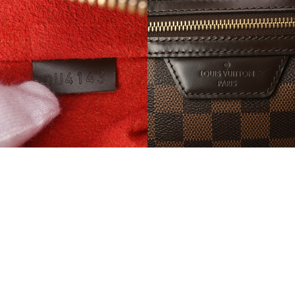 Louis Vuitton Brown Damier Canvas Handbag (Pre-Owned)