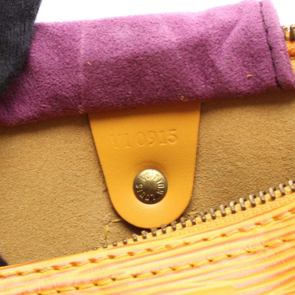 Louis Vuitton Brown Kenyan Brown Epi Leather Handbag (Pre-Owned)