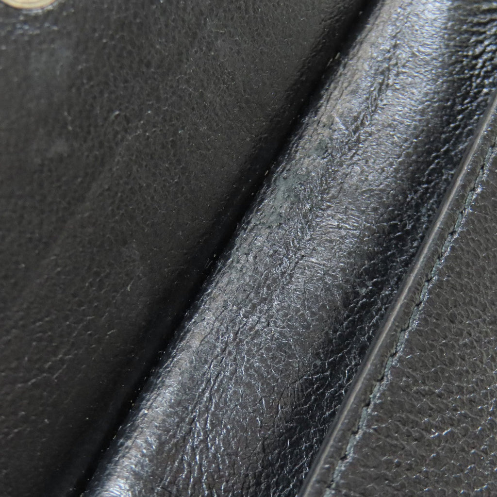 Balenciaga Black Leather Wallet (Bi-Fold) (Pre-Owned)