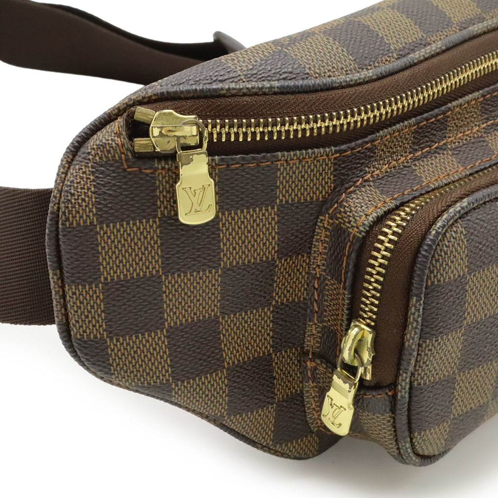 Louis Vuitton Damier Brown Pvc Fanny Pack (Pre-Owned)