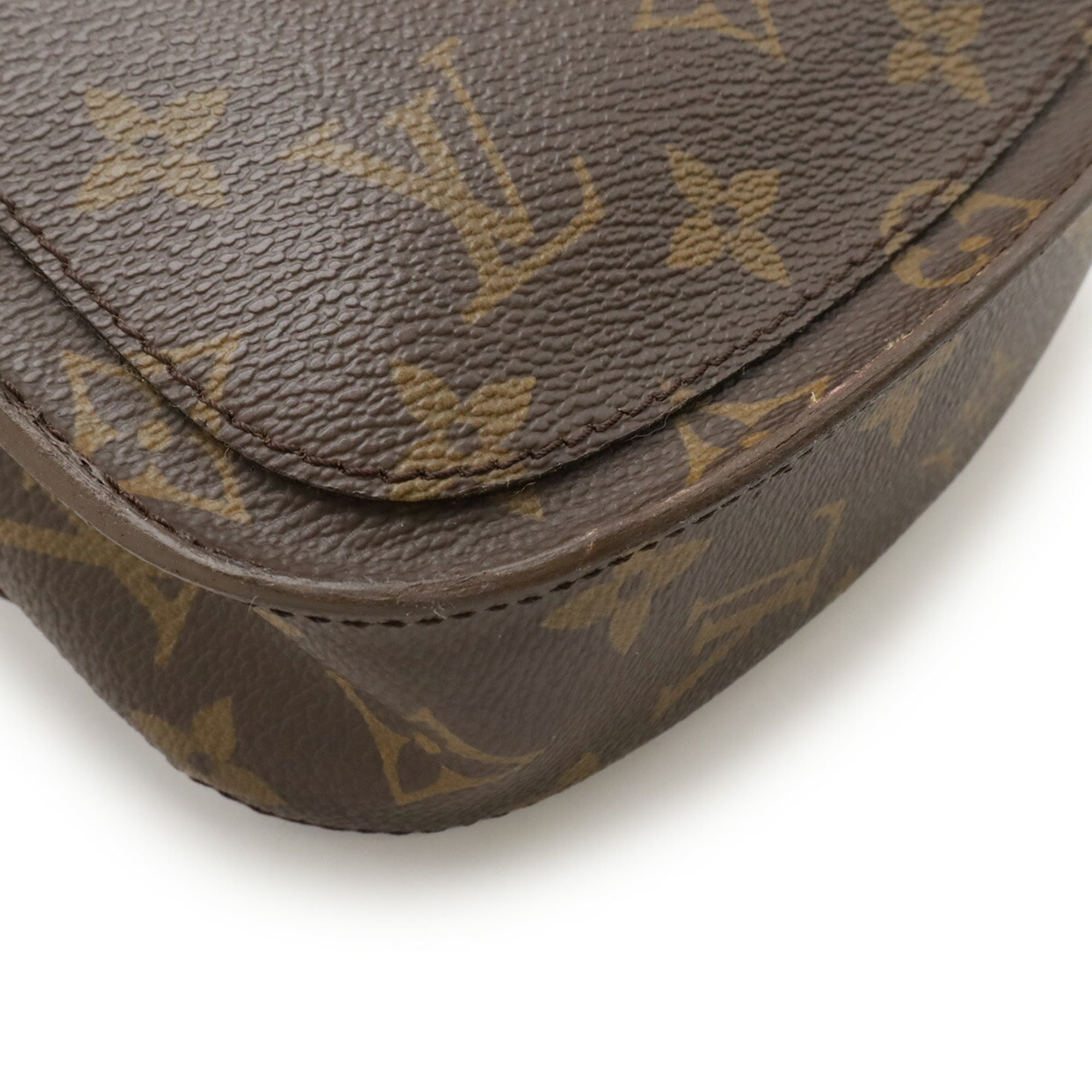 Louis Vuitton Brown Monogram Pochette Shoulder Bag (Pre-Owned)