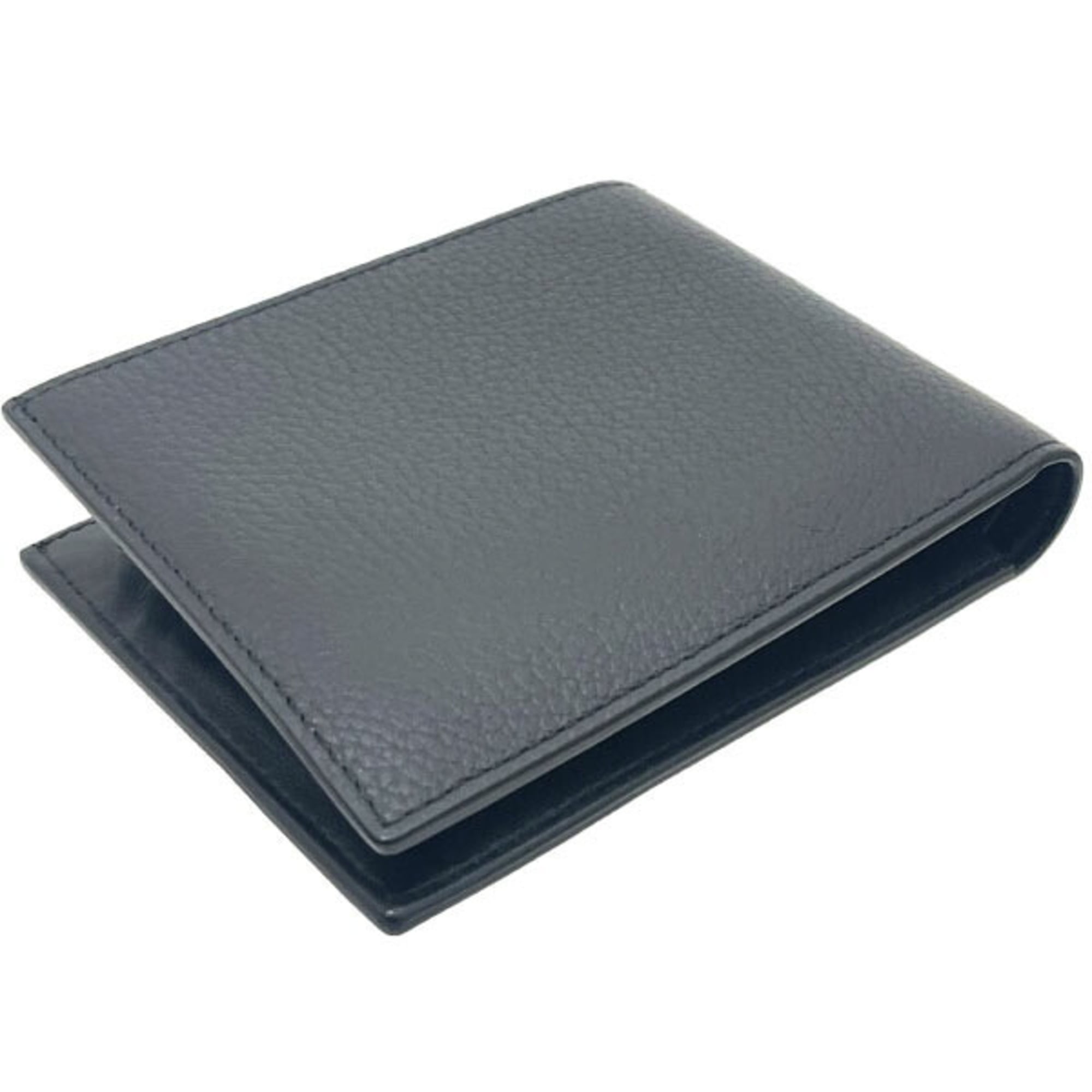 Dunhill Dark Brown Leather Wallet (Bi-Fold) (Pre-Owned)