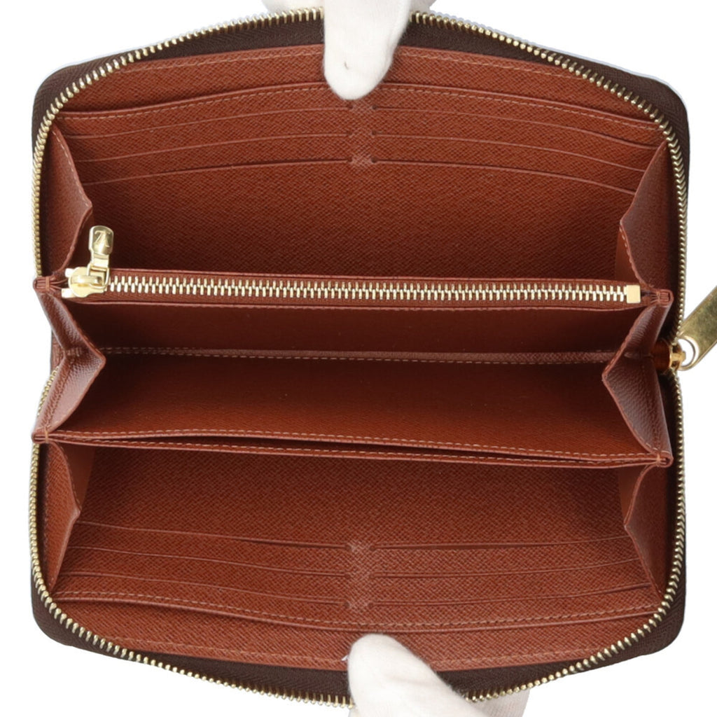 Louis Vuitton Brown Monogram Long Wallet (Bi-Fold) (Pre-Owned)
