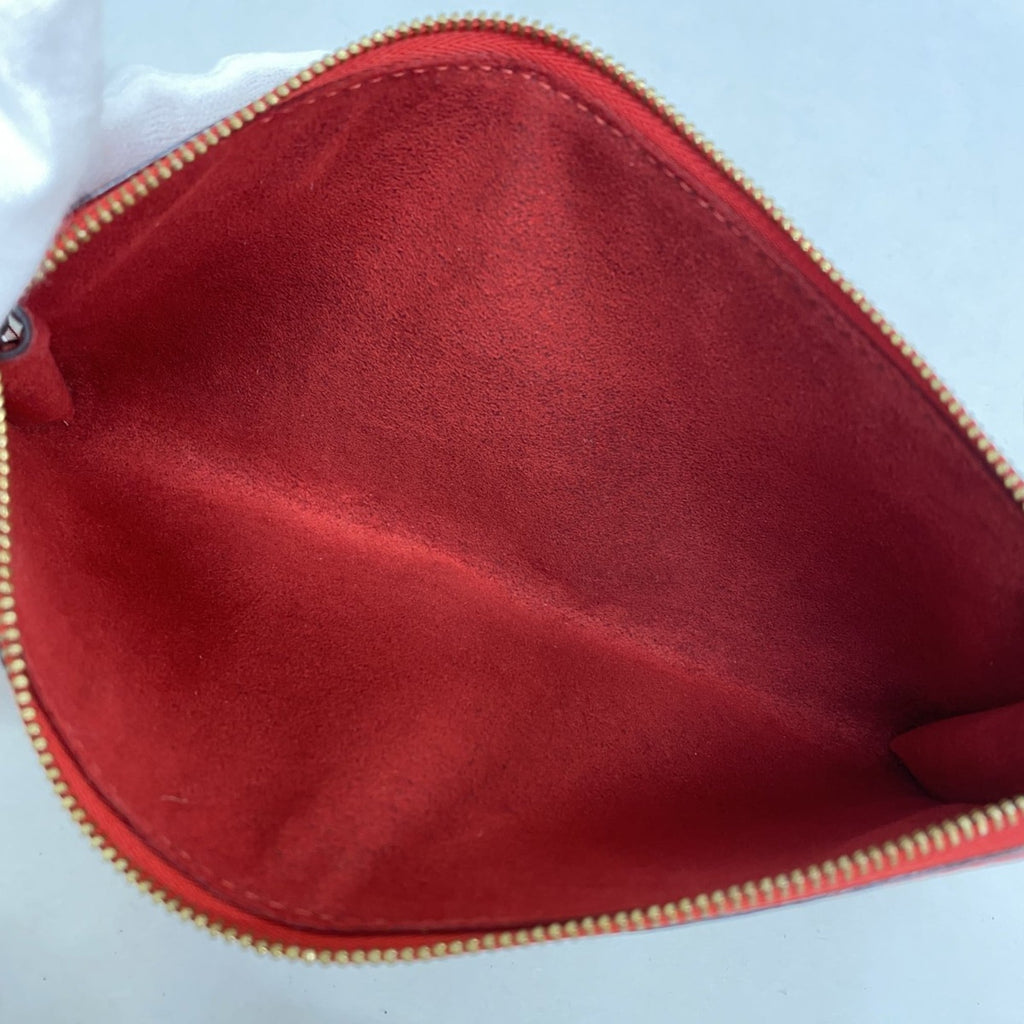 Louis Vuitton Castilian Red Pouch (Pre-Owned)