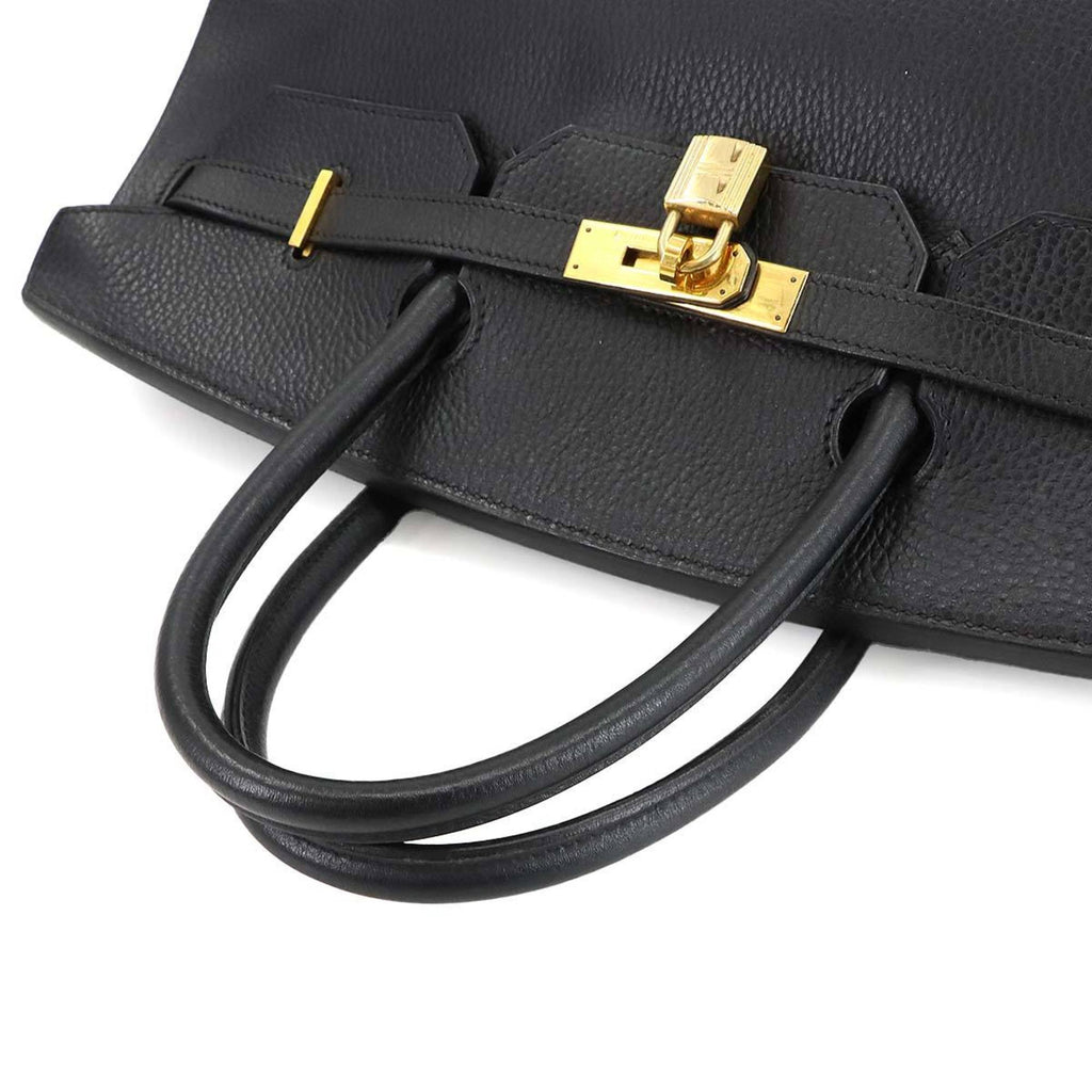 Hermes Black Ardennes Leather Handbag (Pre-Owned)