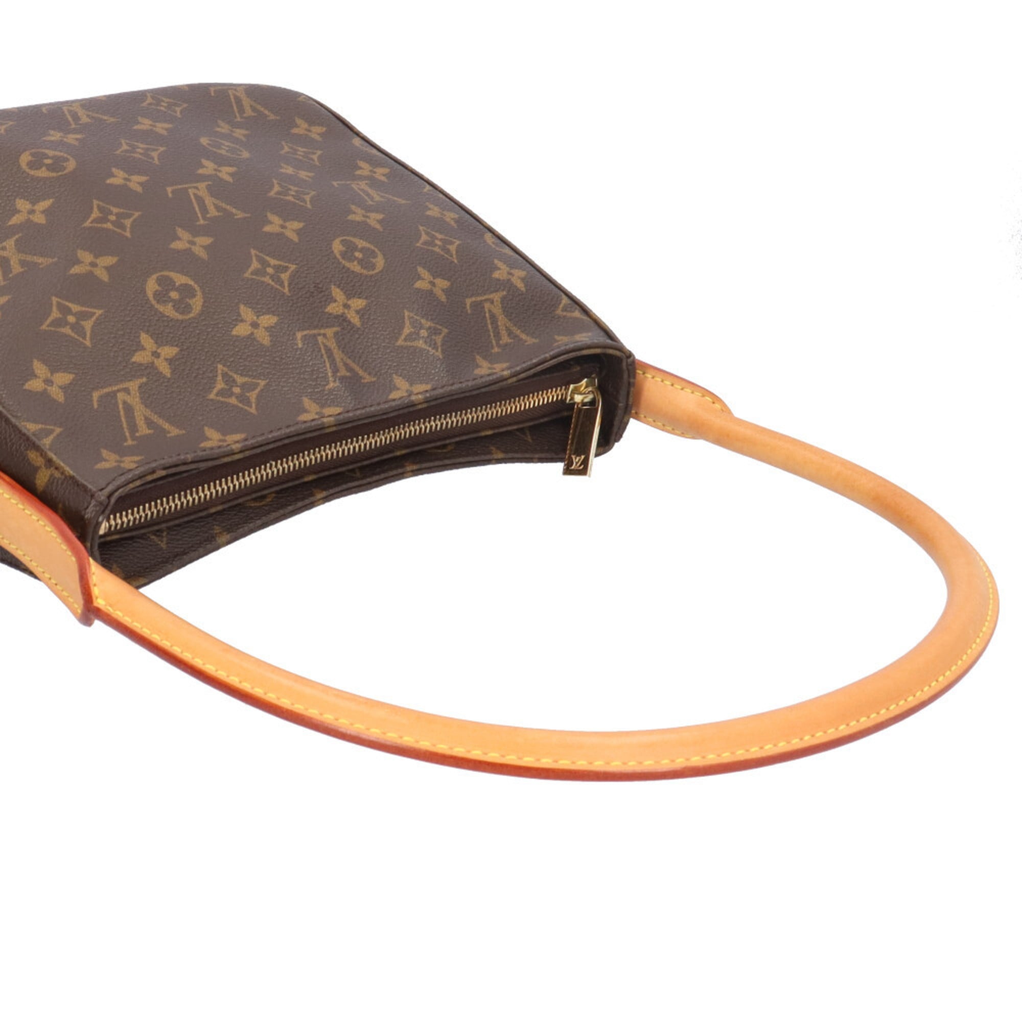 Louis Vuitton Brown Monogram Shoulder Bag (Pre-Owned)