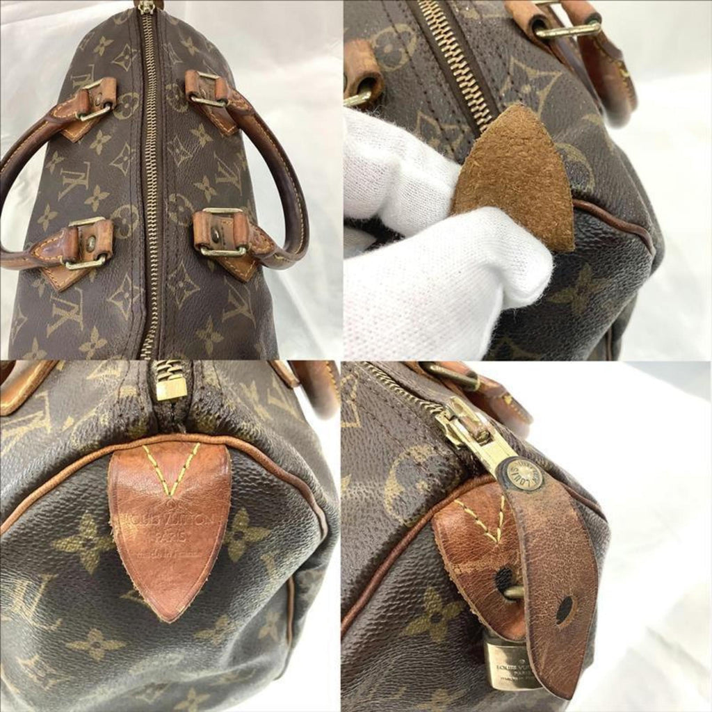 Louis Vuitton Brown Pvc Handbag (Pre-Owned)