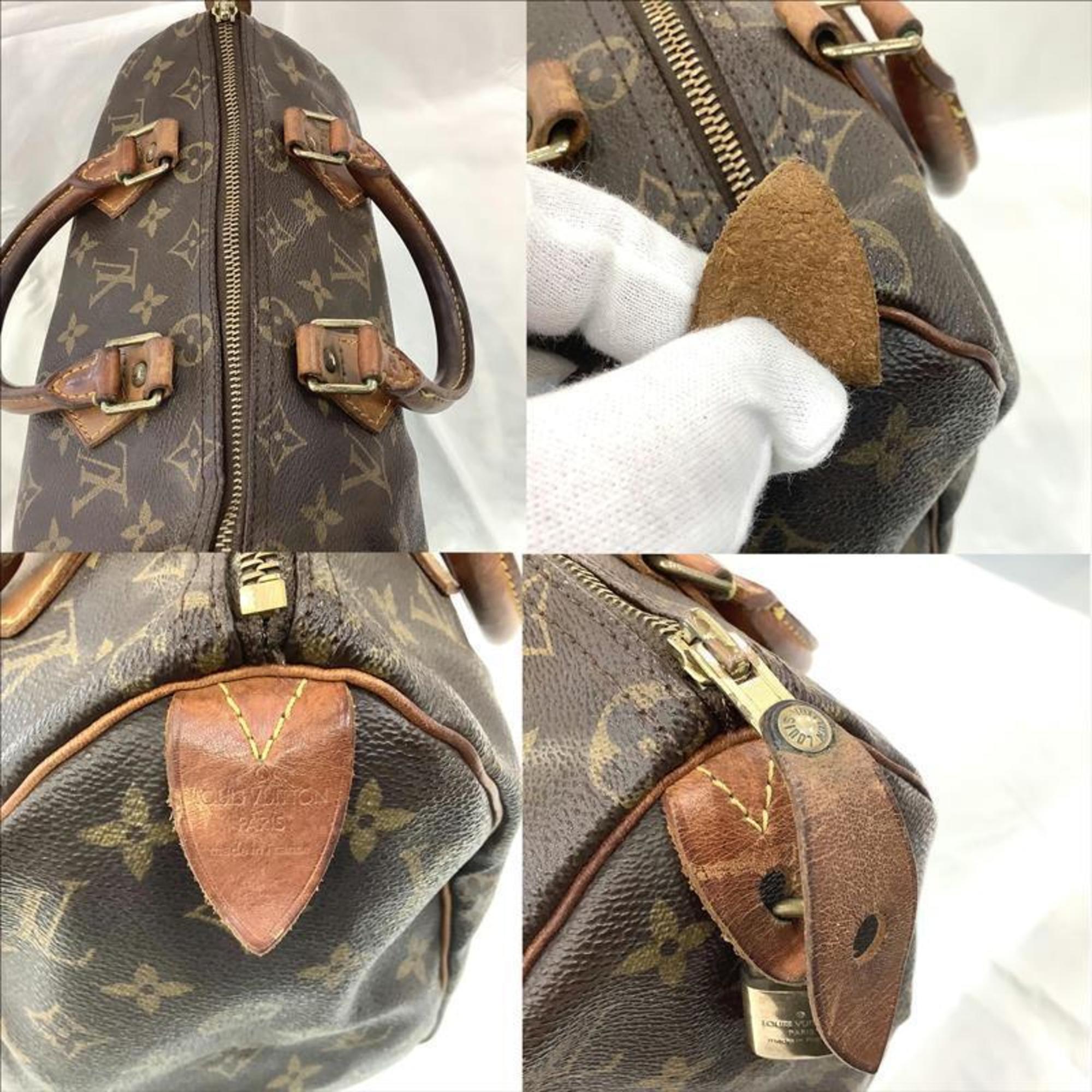Louis Vuitton Brown Pvc Handbag (Pre-Owned)