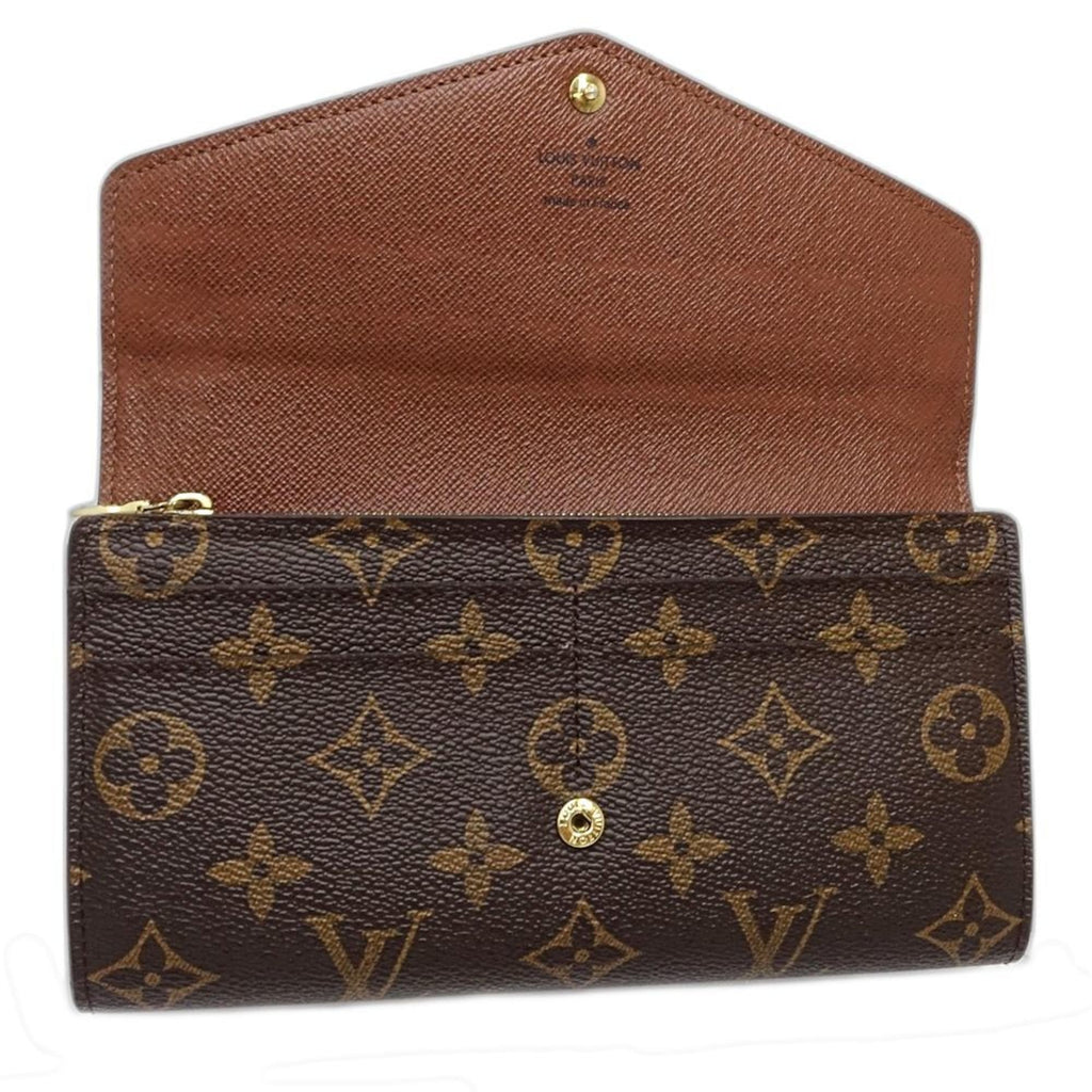 Louis Vuitton Monogram Brown Monogram Monogram Long Wallet (Bi-Fold) (Pre-Owned)