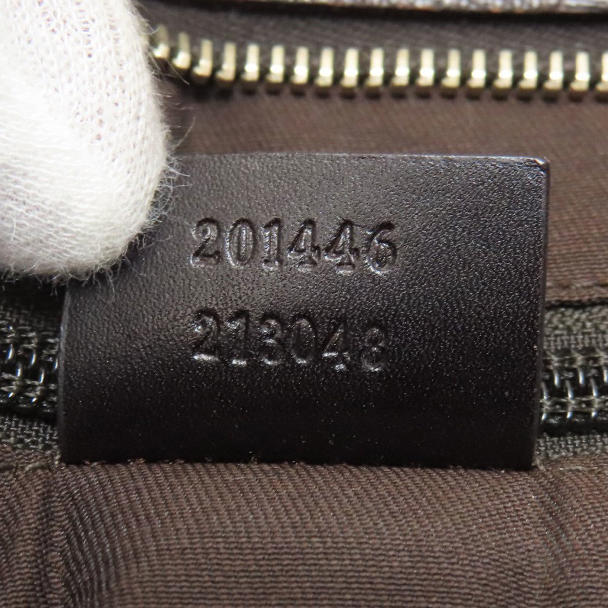 Gucci Brown Leather Shoulder Bag (Pre-Owned)