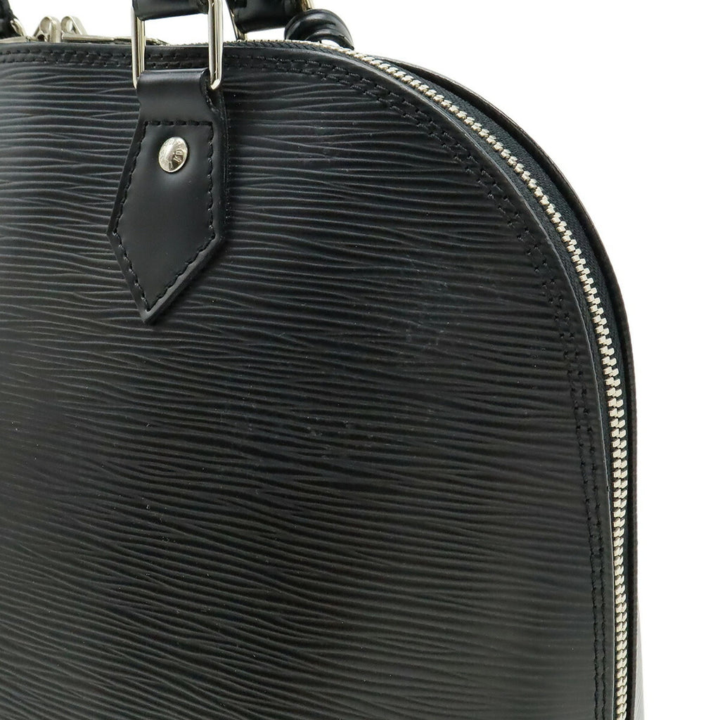 Louis Vuitton Epi Black Noir Epi Leather Handbag (Pre-Owned)