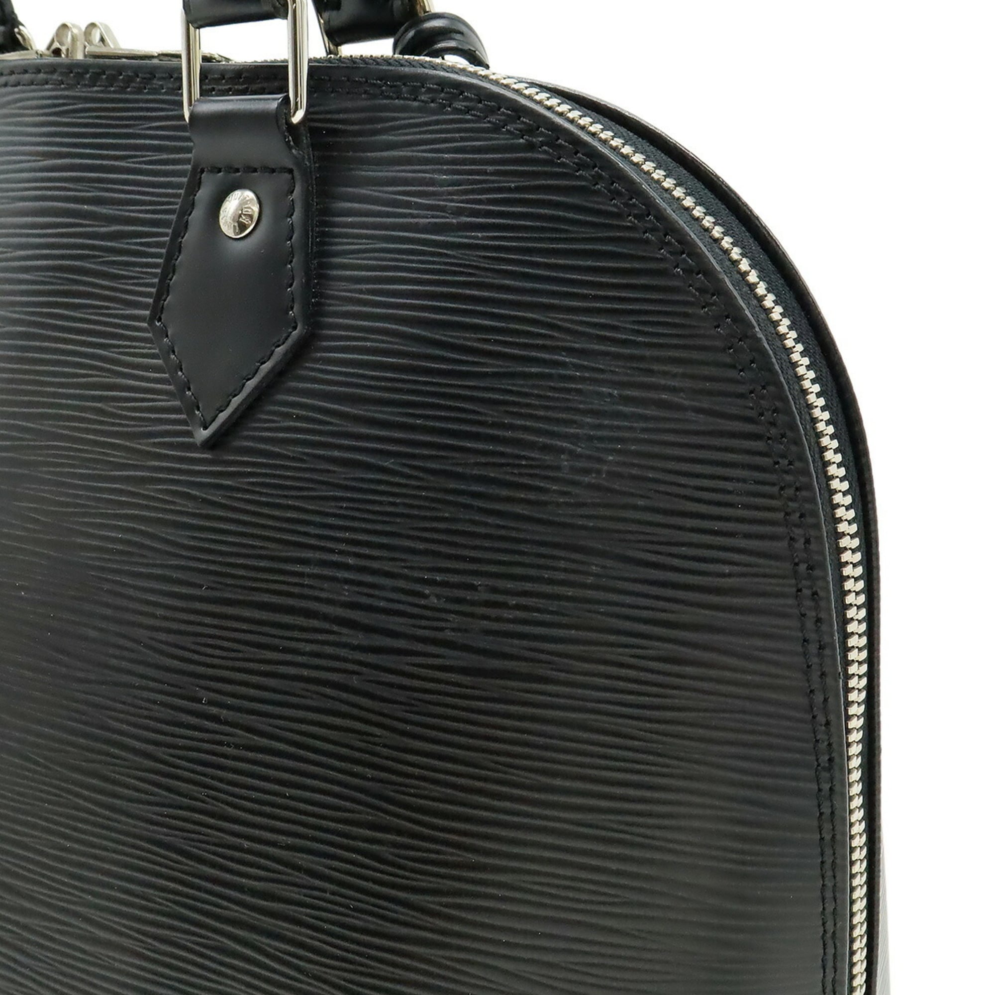 Louis Vuitton Epi Black Noir Epi Leather Handbag (Pre-Owned)