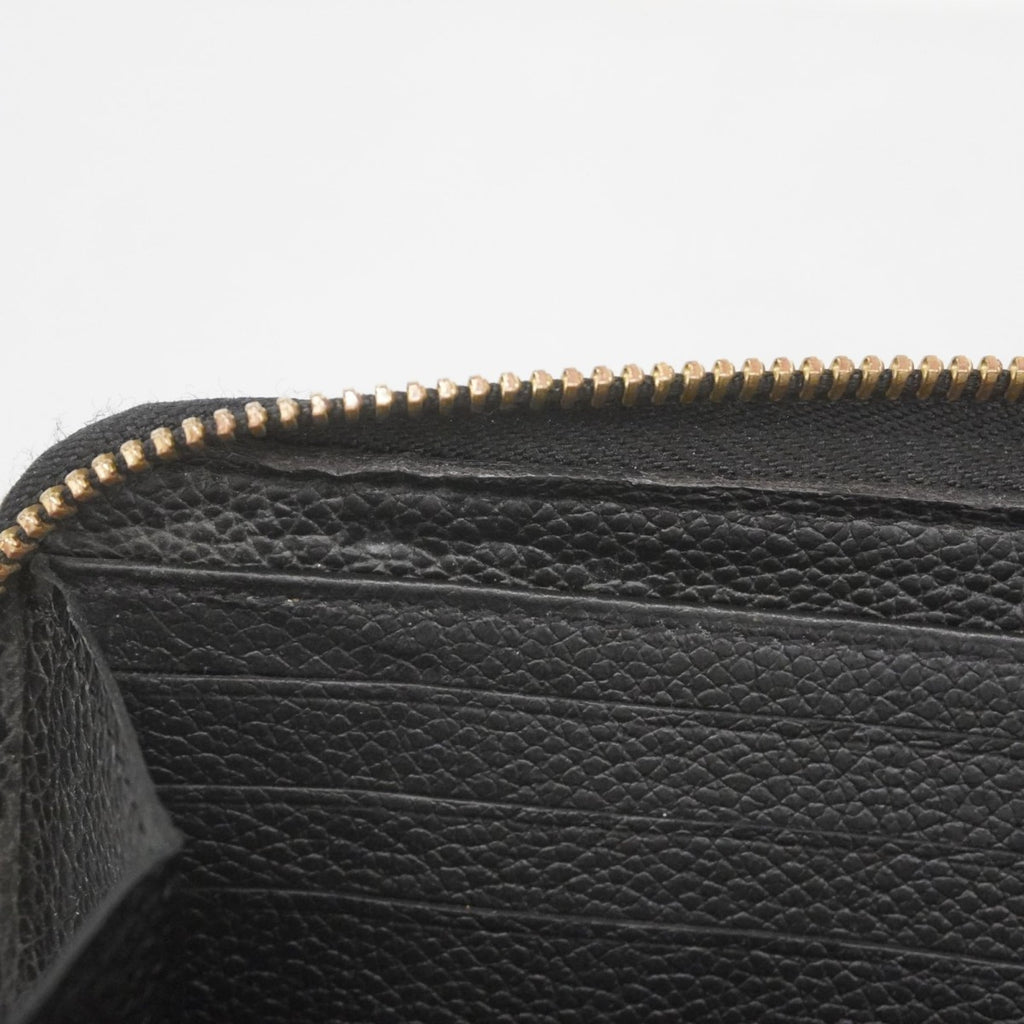 Louis Vuitton Noir Long Wallet (Bi-Fold) (Pre-Owned)