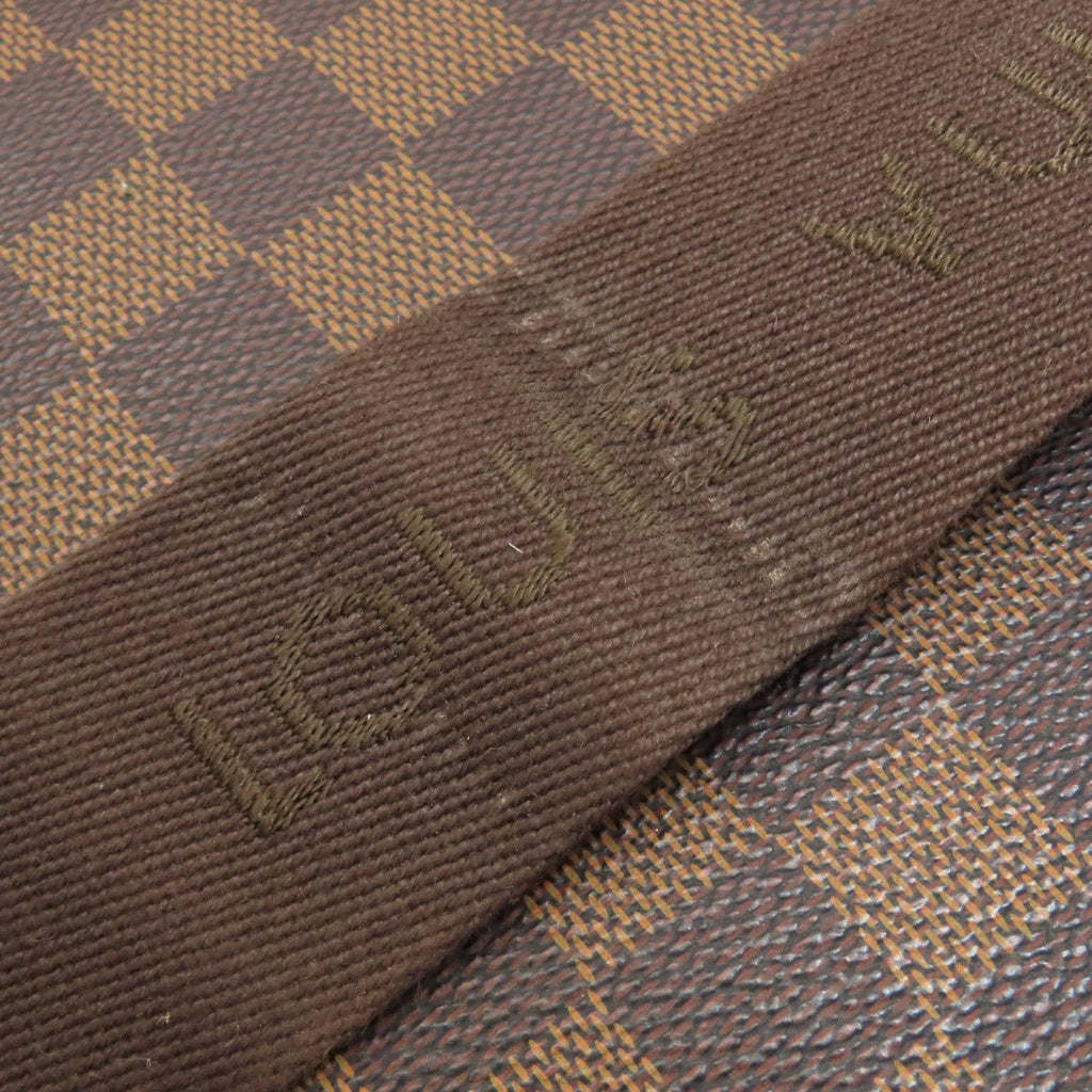 Louis Vuitton Damier Canvas Ebene Damier Canvas Shoulder Bag (Pre-Owned)