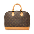 Louis Vuitton Brown Pvc Leather Handbag (Pre-Owned)