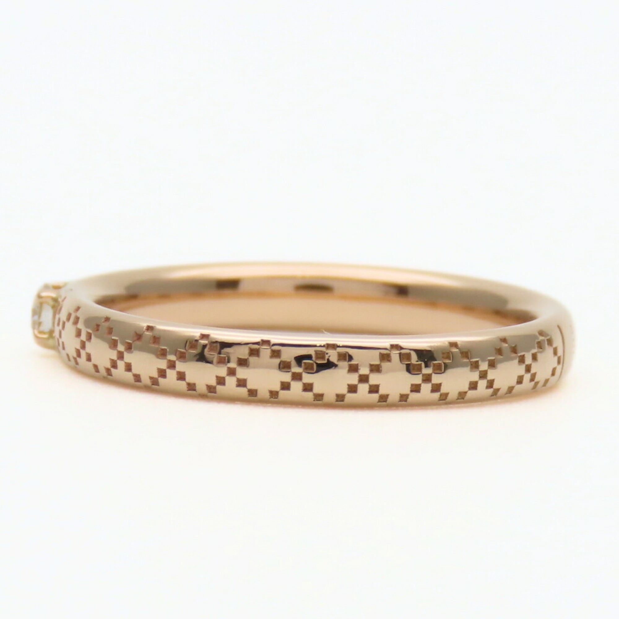 Gucci Pink Gold Pink Gold (18K) Band Ring (Pre-Owned)