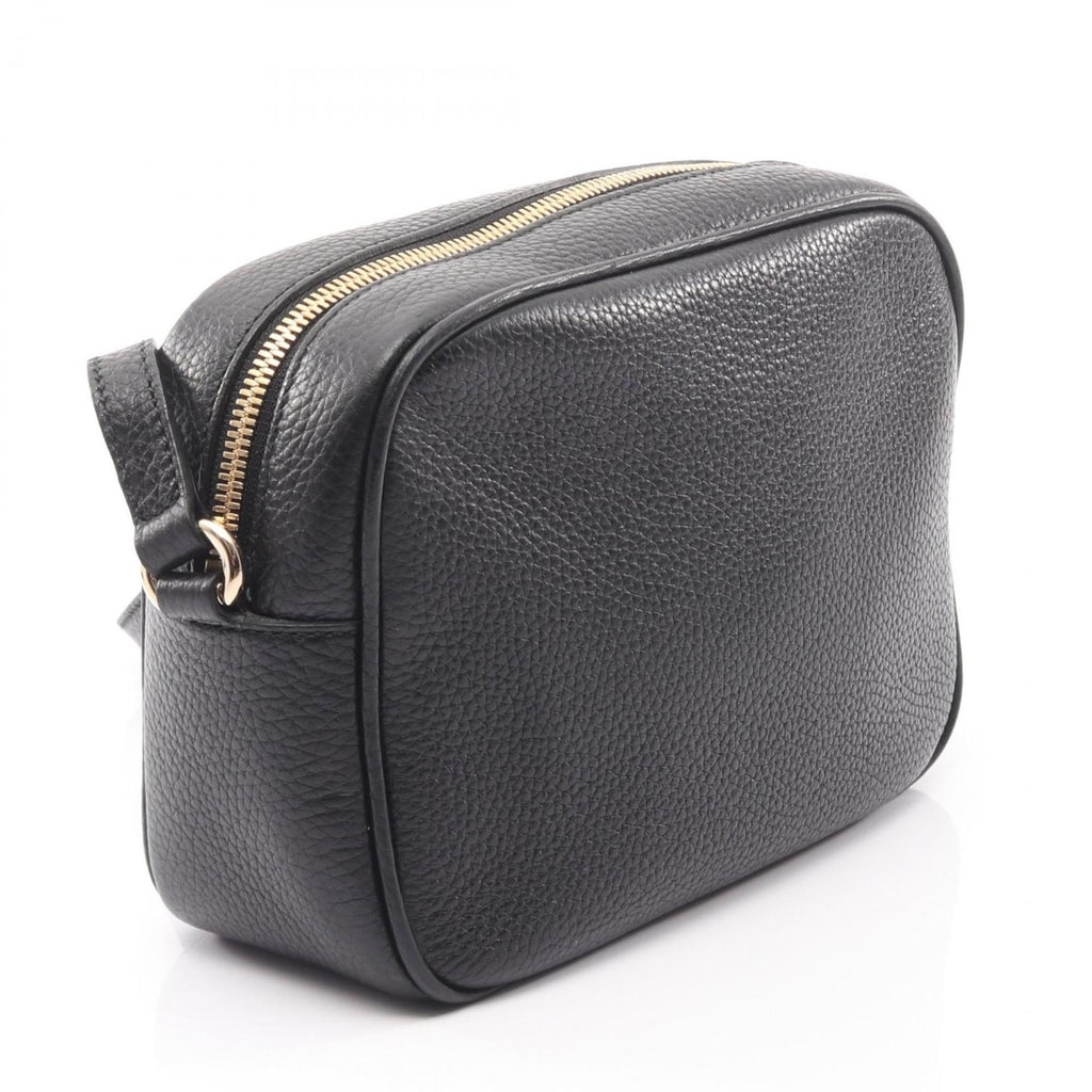 Gucci Black Leather Shoulder Bag (Pre-Owned)